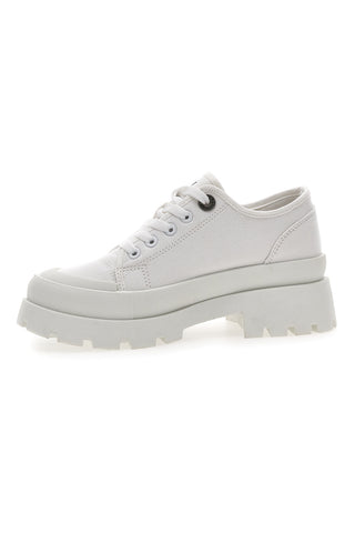 Sneakers Bianche Platform da Donna Freddy 7603