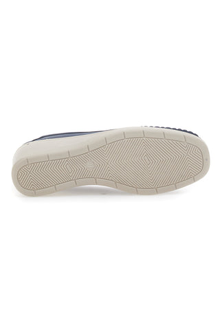 Marineblaue Keil-Loafer von Prima Riga 4320