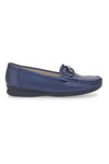 Blaue Slipper mit Golddetail First Line 3170