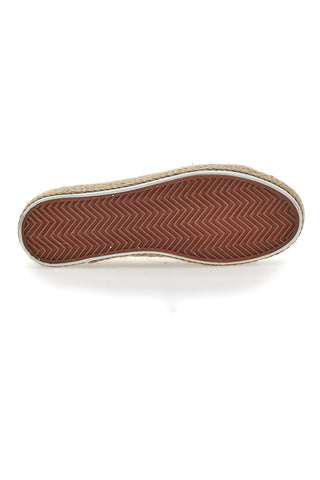 Beigefarbene Espadrilles aus Canvas „Energy 126“.
