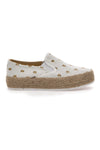 Weiße Espadrilles Energy 134