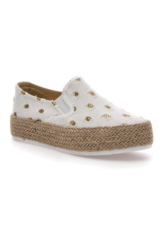 Weiße Espadrilles Energy 134