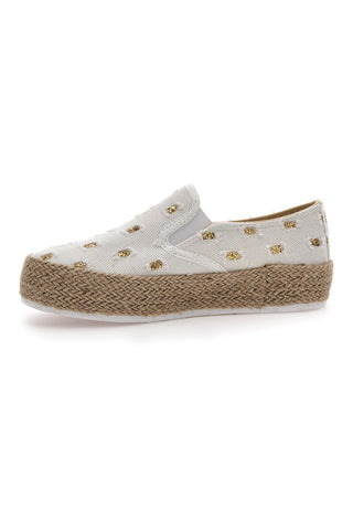 Weiße Espadrilles Energy 134