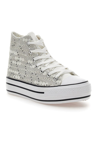 Sneakers Alte Argento Energy 106