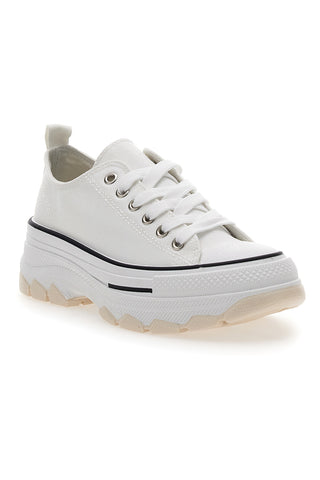 Weiße Plateau-Sneaker „Energy 240“.