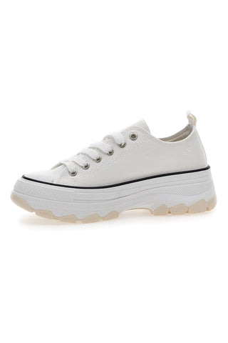 Weiße Plateau-Sneaker „Energy 240“.