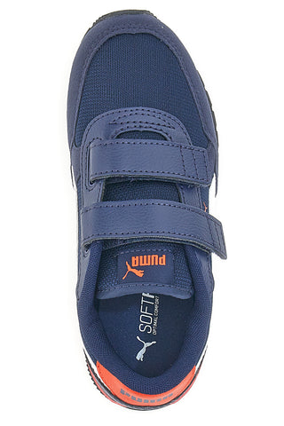 Blaue Energy 1000-Mokassins mit Absatz