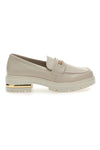 Mocassino Beige e Dettagli Oro Energy 1303