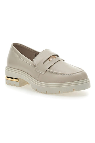 Mocassino Beige e Dettagli Oro Energy 1303