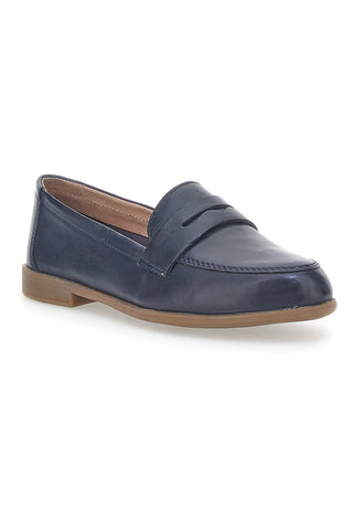 Blaue Slipper mit Löwenmaul-Pitarello-Look 02 M