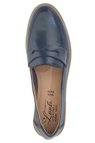 Blaue Slipper mit Löwenmaul-Pitarello-Look 02 M