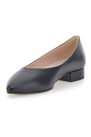 Pittarello Glam schwarze spitze Ballerinas 3890V