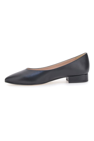 Pittarello Glam schwarze spitze Ballerinas 3890V