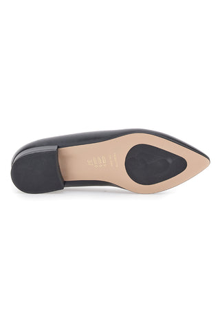 Pittarello Glam schwarze spitze Ballerinas 3890V