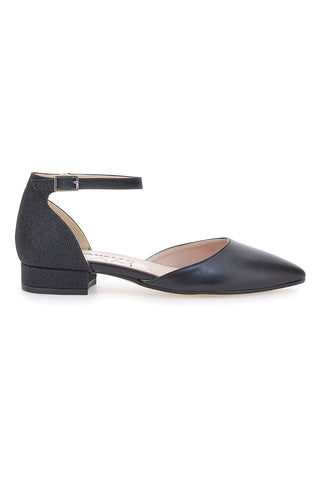 Schwarze Riemchenballerinas Pittarello Glam 3885