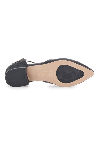 Schwarze Riemchenballerinas Pittarello Glam 3885