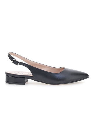 Schwarze spitze Ballerinas Pittarello Glam 3883