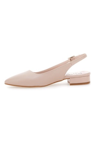 Pittarello Glam Pointed Nude Ballerinas 3883
