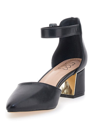 Schwarze Sandale mit Absatz und Riemen MON DIEU 8257482838