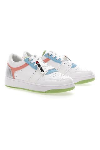 Weiße Sneakers mit Schnürsenkeln Sweet Years 8580