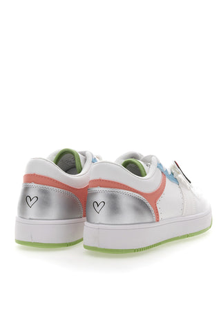 Weiße Sneakers mit Schnürsenkeln Sweet Years 8580