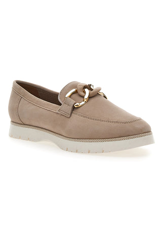 Mocassini Beige Vera Pelle Pittarello Active 2301