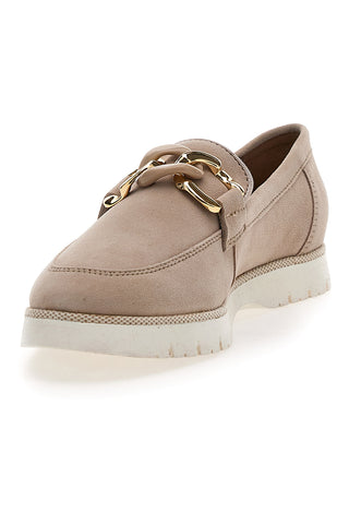 Mocassini Beige Vera Pelle Pittarello Active 2301