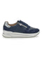 Blaue Schnürschuhe mit Plateau Pittarello Active 2302
