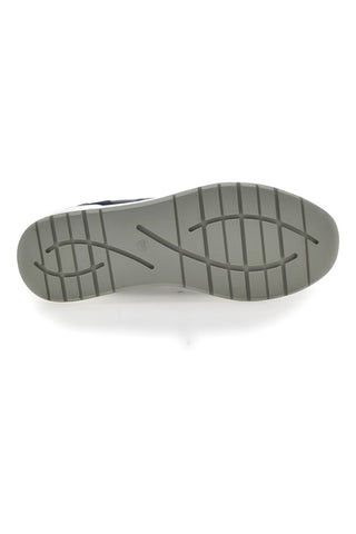 Blaue Schnürschuhe mit Plateau Pittarello Active 2302