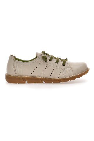 Cremefarbene Schnürschuhe Pittarello Tierra 30234