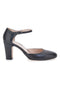 Schwarze Pumps mit Riemen Pittarello 4569