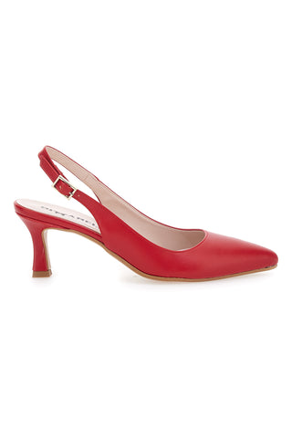 Pittarello 4366 Rote SlingBack-Pumps