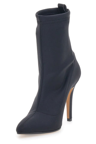 Stivaletto Socks Nere con Tacco Pittarello 4390