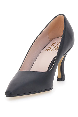 Schwarze Pumps mit Pittarello-Absatz 4174