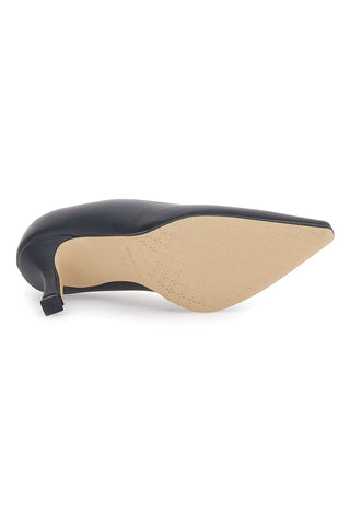 Schwarze Pumps mit Pittarello-Absatz 4174