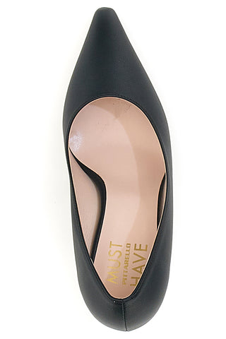 Schwarze Pumps mit Pittarello-Absatz 4174