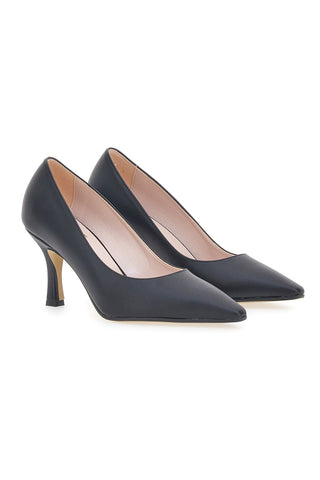 Schwarze Pumps mit Pittarello-Absatz 4174