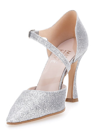 Pittarello Must-Have Silberglitter Dekolleté 4274
