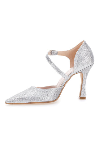 Pittarello Must-Have Silberglitter Dekolleté 4274