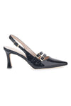 Mary Jane Dekolleté in schwarzer Farbe Pittarello Glam 3591