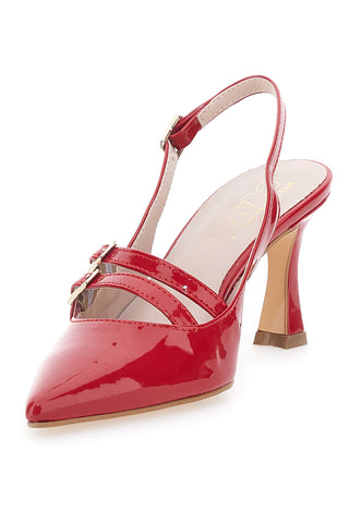 Feuerrote Mary-Jane-Pumps Pittarello Glam 3591