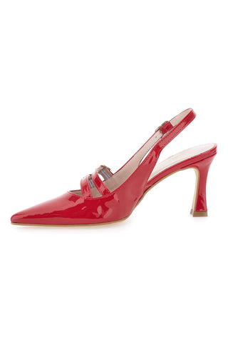 Feuerrote Mary-Jane-Pumps Pittarello Glam 3591