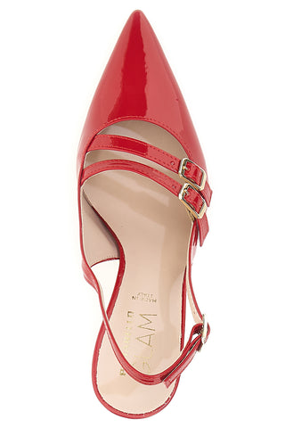 Feuerrote Mary-Jane-Pumps Pittarello Glam 3591