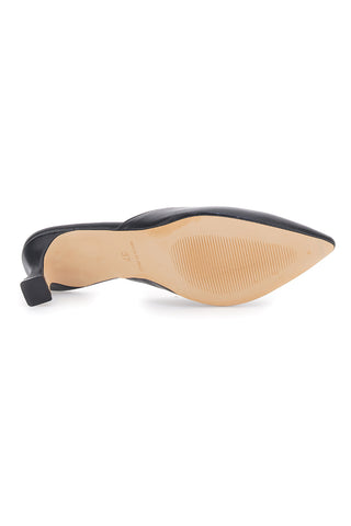 Schwarze Pantoletten mit Pittarello-Glam-Absatz 3620