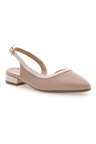 Ballerine Slingback a Punta Nude Pittarello Couture 6011