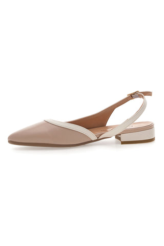 Ballerine Slingback a Punta Nude Pittarello Couture 6011