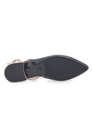 Schwarze Slingback-Ballerinas Pittarello Couture 6011