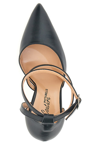 Schwarze spitze Pumps Pittarello Couture 34124