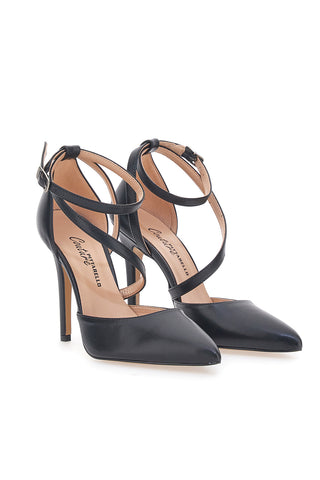 Schwarze spitze Pumps Pittarello Couture 34124