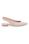 Hautfarbene Slingback-Ballerinas Pittarello Must Have 345404